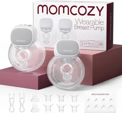 Double Momcozy S9 Pro Hands-Free Wearable Breast Pump,, View more