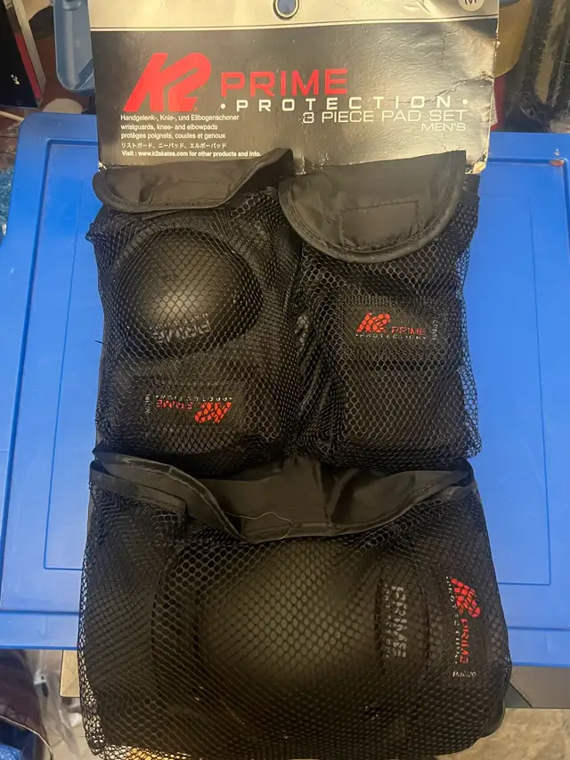 K2 Prime Protection 3 Piece Pad Set Black628632677397791222