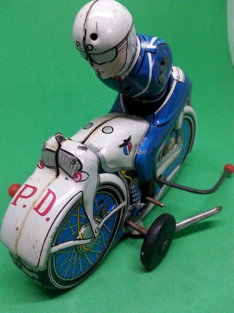 VINTAGE ALPS JAPANSE TIN LITH MOTORYCLE in Arts & Collectibles in Bedford - Image 2