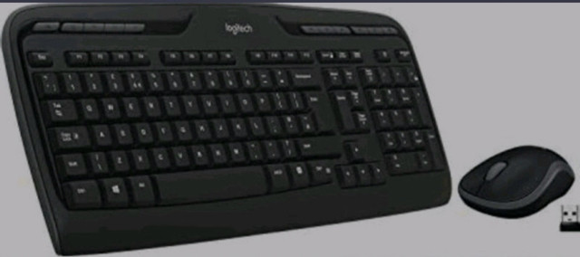 New! - Logitech Wireless Desktop MK320 mouse keyboard combo  in Mice, Keyboards & Webcams in St. Catharines - Image 4