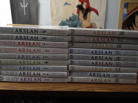 The Heroic Legend of Arslan Manga volumes 1-18 English like new 