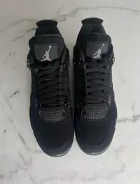 BLACK CATS 4s NEVER WORN SIZE 12