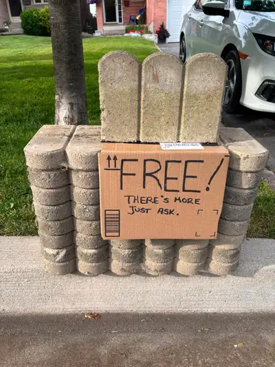 Pre-Cast Edging Stones ****FREE*** Local Pick Up, View more
