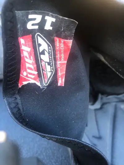 Fly Racing Viper MX Boots Size 12 very nice shape, only worn a couple of times, found them too snug....