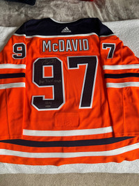 Connor Mcdavid Signed & Inscribed LE Jersey