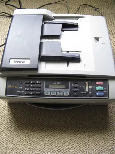 Brother MFC 240C – Scanner & Fax Working, Needs Ink Fix!, View more