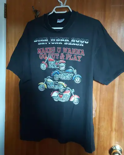 Daytona Beach 2000 Bike Week Black T-Shirt XL, View more