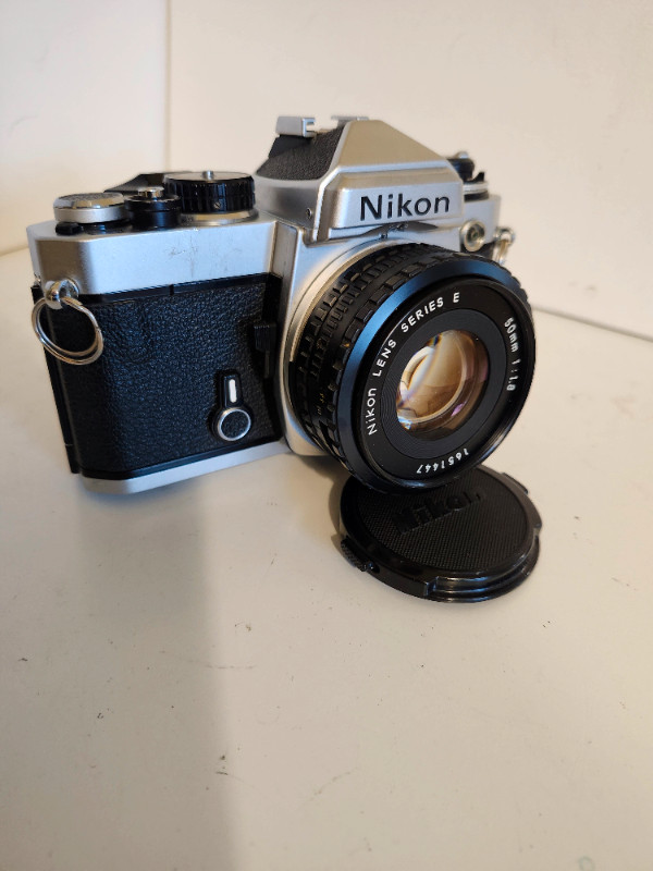 Vintage Nikon FE (CLA'd) Film Camera in Cameras & Camcorders in Gatineau - Image 2