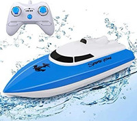 2.4G Remote Control High Speed Mini Super Racing Boat(Blue)
