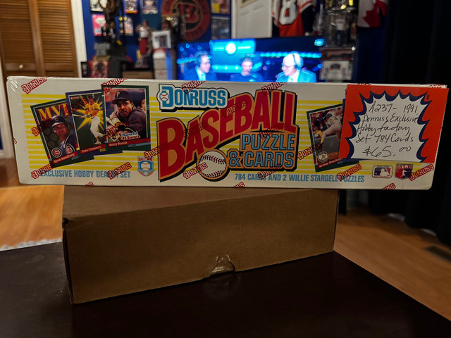 1991 Donruss Complete FACTORY SET Stars HOFers Booth 263 in Arts & Collectibles in Edmonton