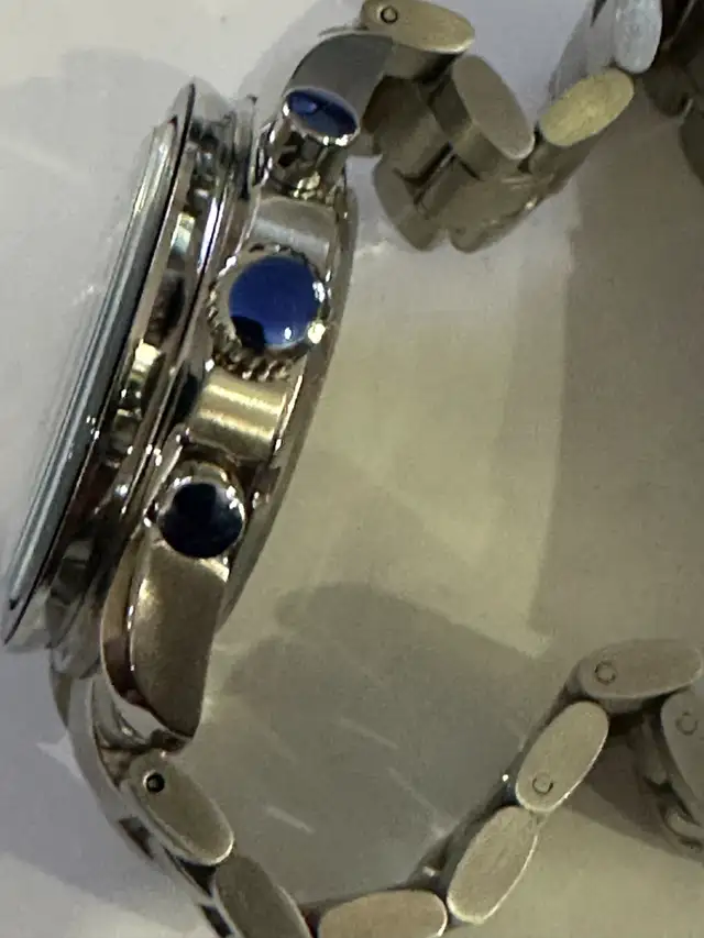 Seiko Mod Speedmaster "Black & Orange"64840234347779121