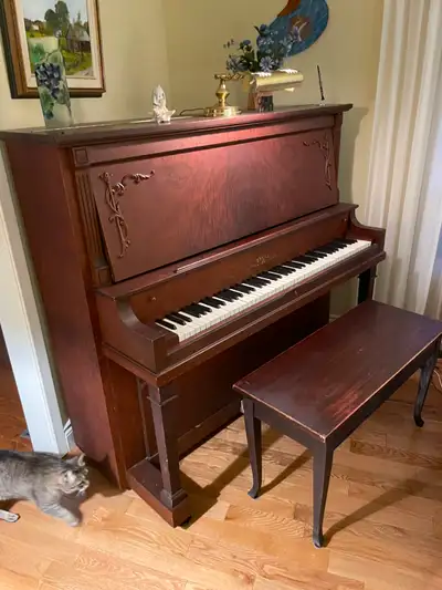 Antique Piano - Bell Upright - 1907, View more