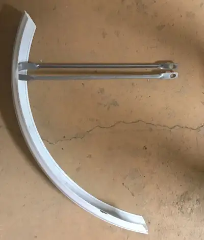 Vintage bicycle fenders., View more
