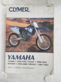 2002 Yamaha YZ426F Parts and Manual For Sale