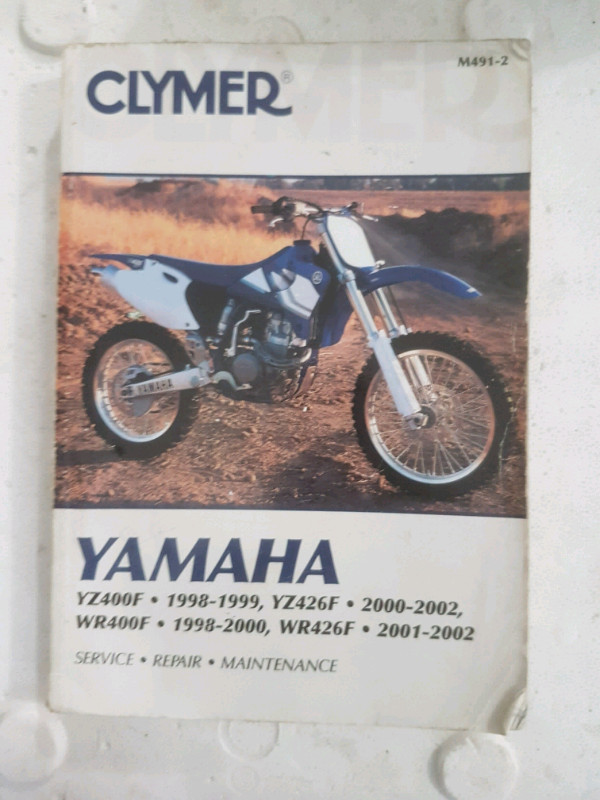 2002 Yamaha YZ426F Parts and Manual For Sale in Dirt Bikes & Motocross in Ottawa
