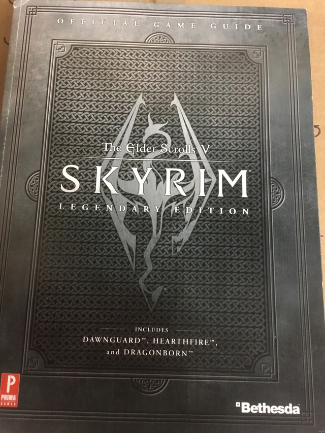 Elder Scrolls V: Skyrim Legendary Standard Edition : Prima Offic in Other in Markham / York Region