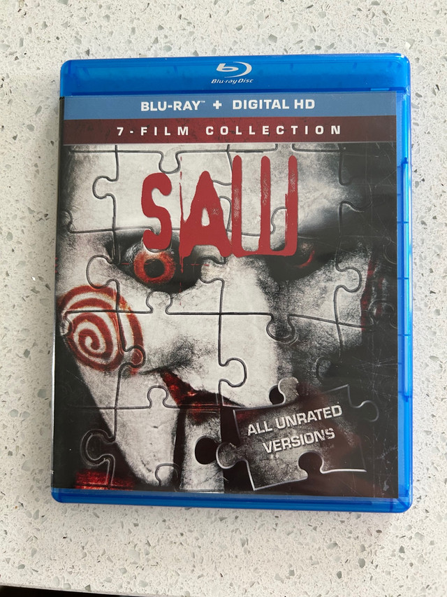 Saw collection 1-7 blu ray in CDs, DVDs & Blu-ray in Leamington