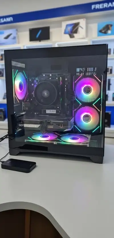 Gaming PC – Ryzen 5 5500 / RTX 5060 / 16GB / 1TB NVMe – LOCAL BU, View more