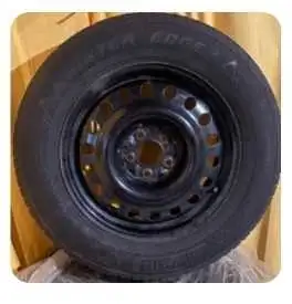 snow tires :4  x  225/65 r 17 on rims. in Tires & Rims in Hamilton - Image 2