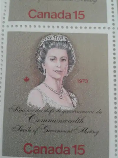 1973-15 cents-Commonwealth Heads of Gov. meeting Cdn Stamps, View more