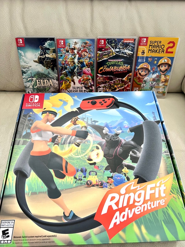 Zelda Tears of the Kindom + Nintendo Switch Games for sale Nintendo