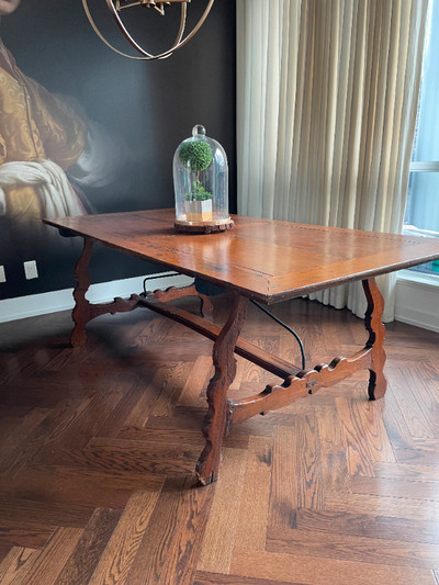 Antique Tuscan dining table