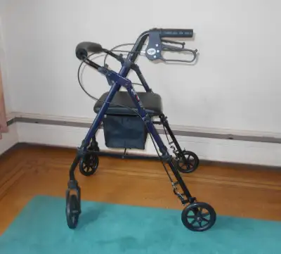 Aluminum Rollator Walker With Seat, View more