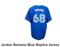 Toronto Blue Jays Romano Jersey