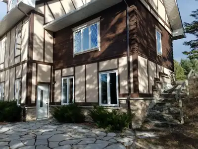 One bedroom private apartment on 2 floors. Part of the owner's house. Private kitchen on first and b...