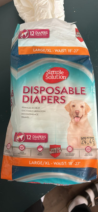 Dog diapers 