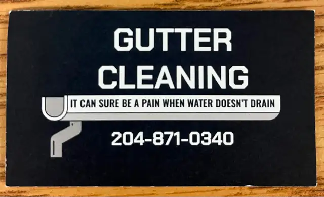 Gutter & Eavestrough cleaning service.