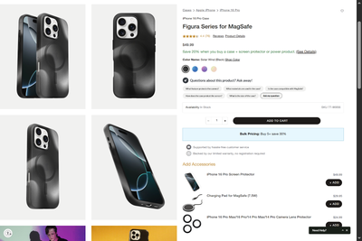 Otterbox Figura Series for iphone 16 pro with MagSafe, View more