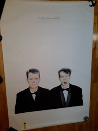 Pet Shop Boys giant poster géant Actually 1987 env. 150 X 100 cm