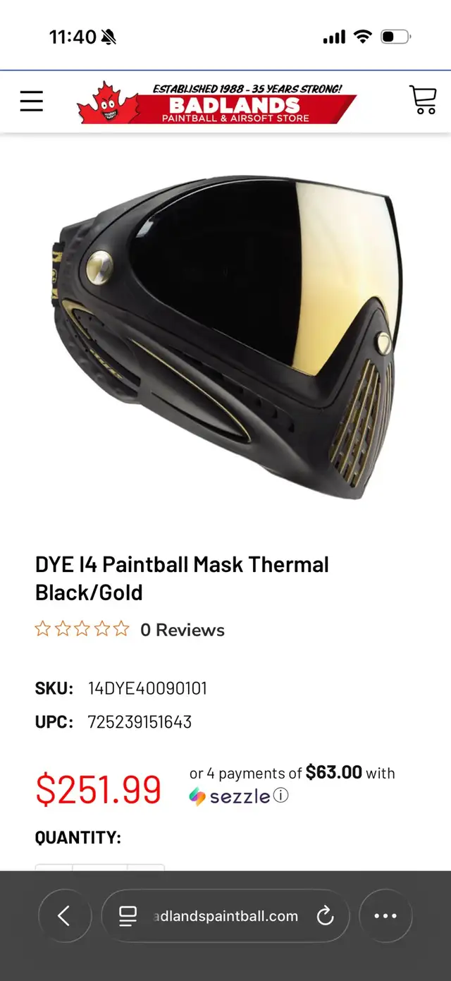 EMPIRE MINI GS/ PAINTBALL GEAR COMBO in Paintball in Oakville / Halton Region - Image 5
