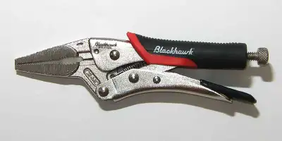 Blackhawk 6-inch long-nose locking pliers, View more
