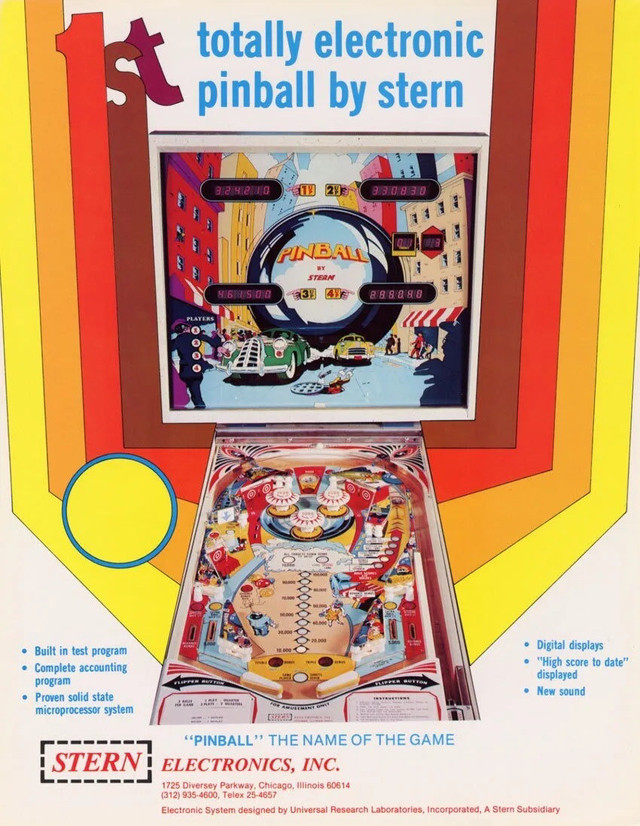 Pinball machine. Pinball by stern in Toys & Games in Markham / York Region - Image 2