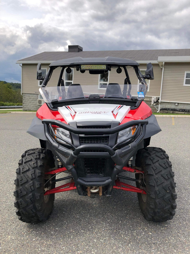  Side-by-side arctic cat 700 trail Limited in ATVs in Saint John - Image 3