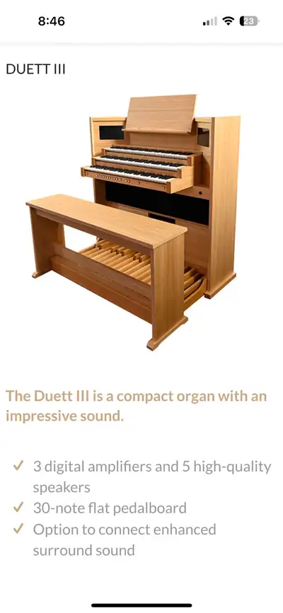 3 manual Mixtuur with Hauptwerk, View more