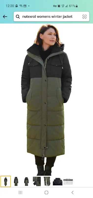 Women's Winter Long Down Parka Jackets Warm Thickened Hooded Max, View more