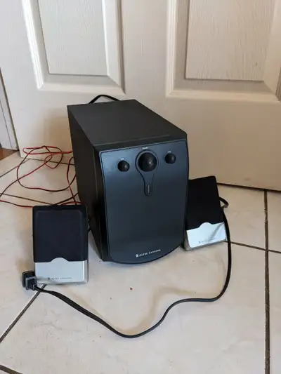 Altec Lansing 121i Computer Speaker System w/ Powered Subwoofer, View more
