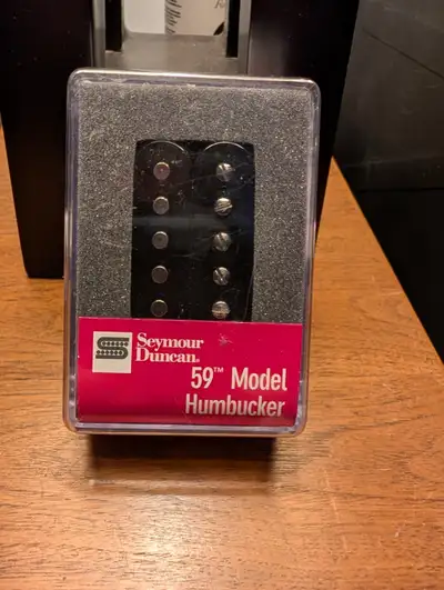 Seymour Duncan '59 Model Humbucker SH-1n Black Neck Pickup, View more