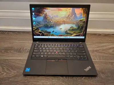 14" Lenovo ThinkPad Laptop, 11th gen i5, 16GB RAM, 512GB SSD, View more