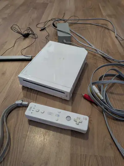 Nintendo Wii with everything needed to get started