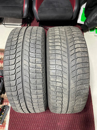 Michelin X-ice pair (2) tires 225/45/18 for sale!