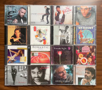 Music CDs by Various Artists (Celine Dion, Andrea Bocelli, etc.)