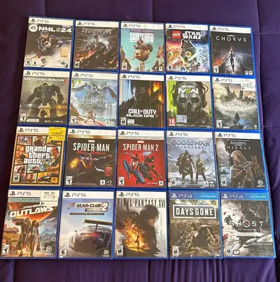 PS4 & PS5 Games (Read Description look through All Pictures), View more