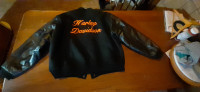 harley davidson jacket (wool) leather