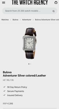 NEW Bulova Women's  Adventurer Vintage-Look Dial Watch