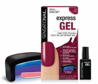 SensatioNail Express Gel One Step Polish Manicure Kit