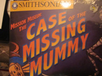 NEW TOY! SMITHSONIAN CASE OF THE MISSING MUMMY BOARD GAME